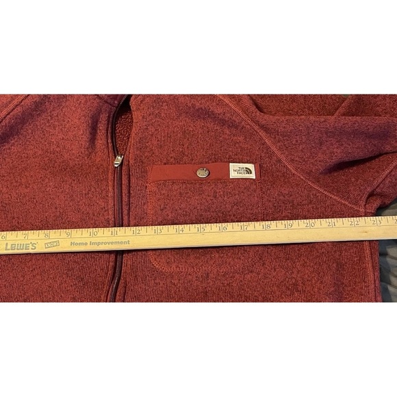 The North Face Gordon Lyons Full Zip Cordovan Heather Jacket Men Large - Picture 8 of 10